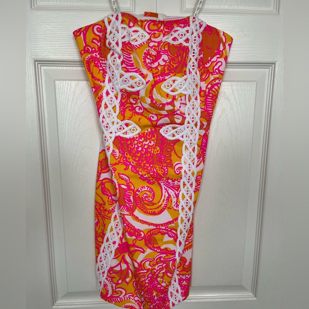 Lilly Pulitzer strapless sundress. Size 0